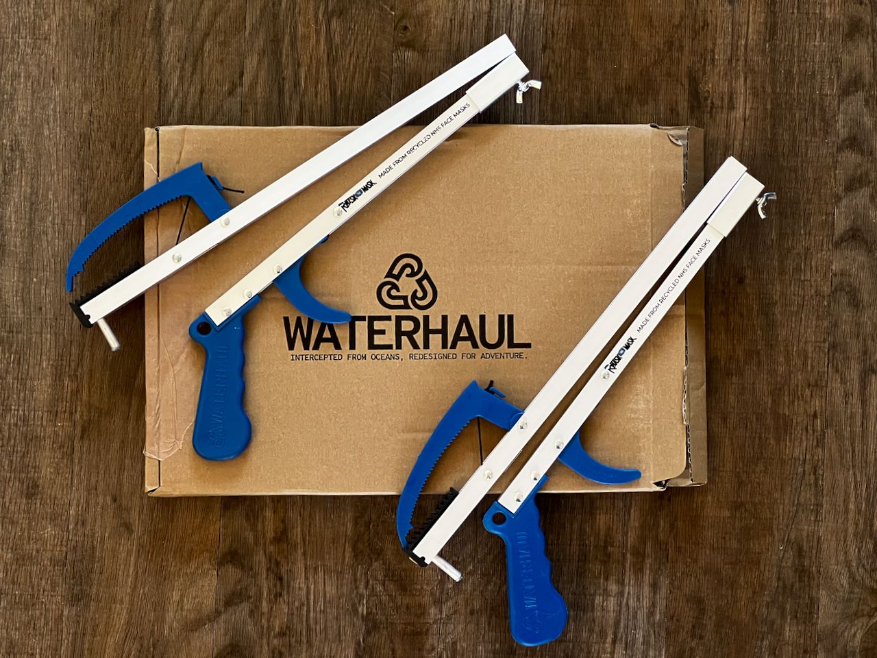 BYCATCH - Recycled Ocean Plastic Folding Litter Picker– Waterhaul